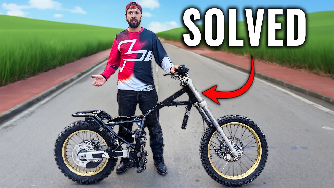 Усиление рамы моего модифицированного мотоцикла Himalayan / Замена двигателя на KTM 640cc