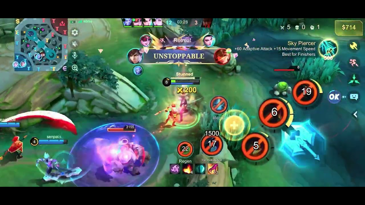 #highlights#gusion vs yin..🥵🥵