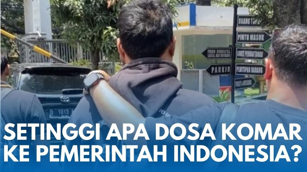 SENISTA APA KOMAR PADA NEGARA? BARU DIPENJARA 6 BULAN! Komar Ditangkap Lagi kasus Rusuh Agustus