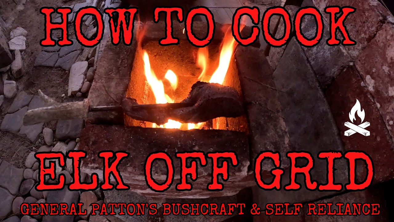 HOW TO COOK ELK OFF GRID #diy