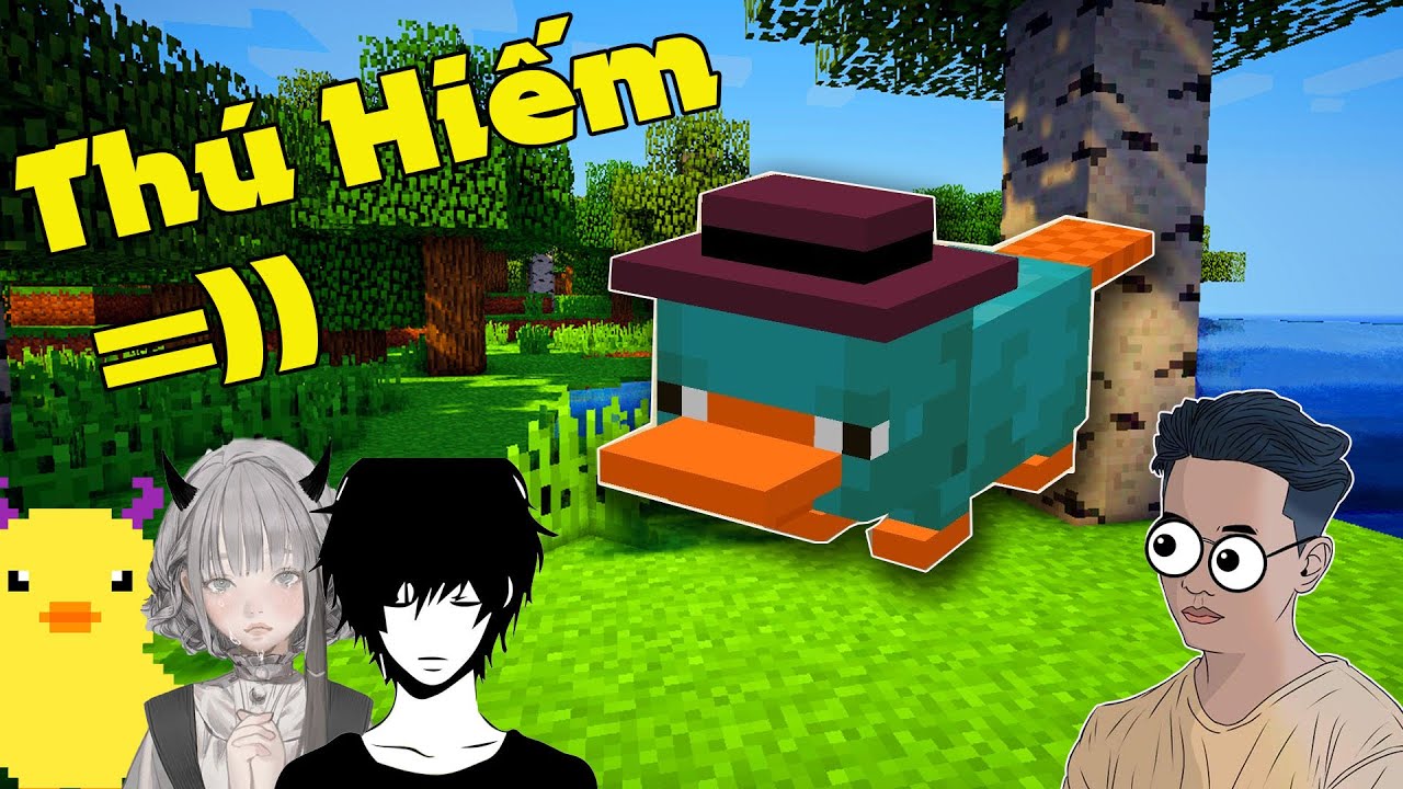 Những Con Vật K&igrave; Lạ Trong Minecraft | Duy L&ecirc; (w/ Dương 404, GNDTT, NDCG, ..v..v)