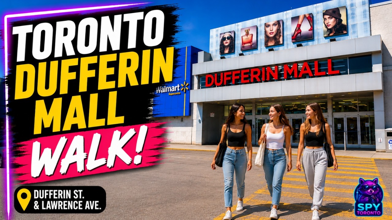 Dufferin Mall Walking Tour Toronto 🇨🇦 | Exploring One Of Canada's Most Popular Urban Malls