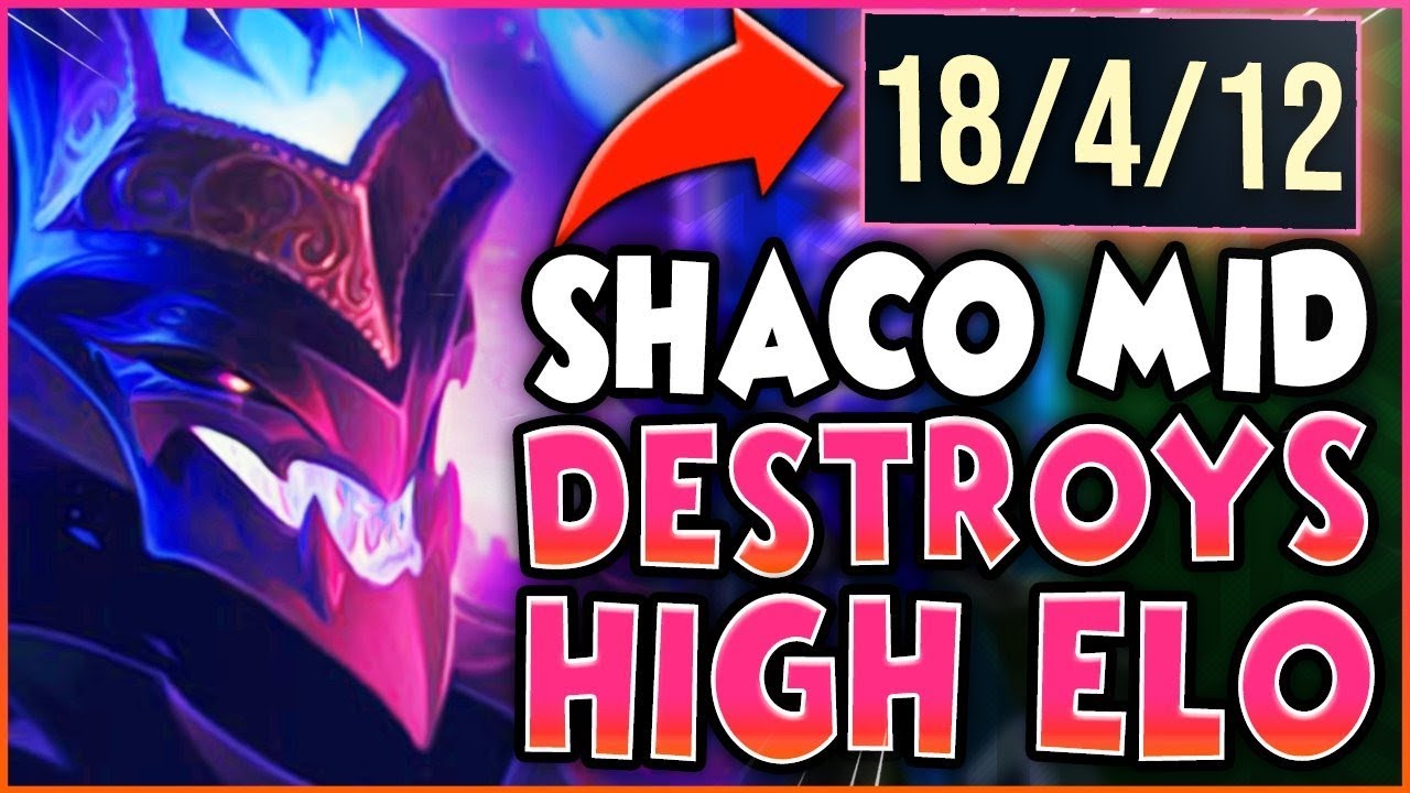 AP SHACO MID DESTROYS HIGH ELO!