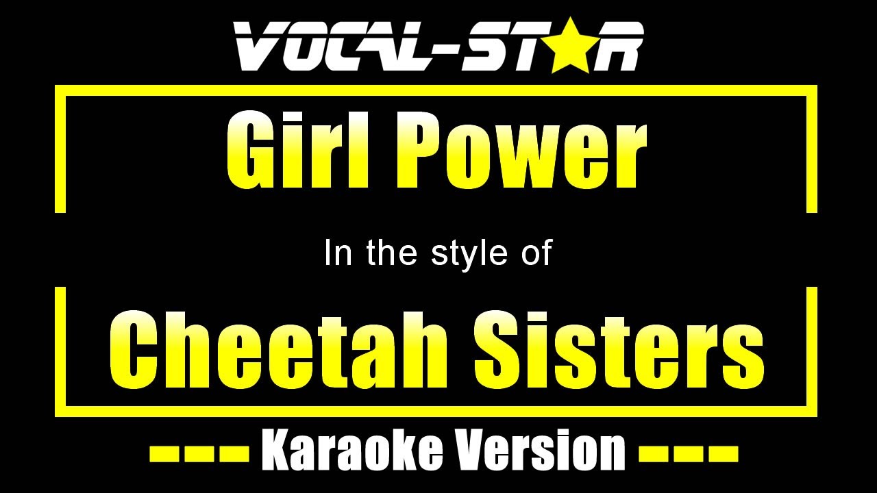 Girl Power Karaoke | Cheetah Sisters (Disney) Karaoke Version