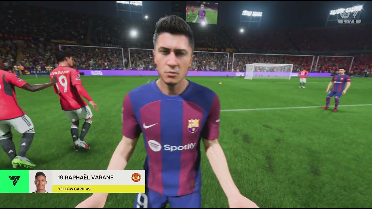 EA SPORTS FC 24 Barcelona Vs Manchester United