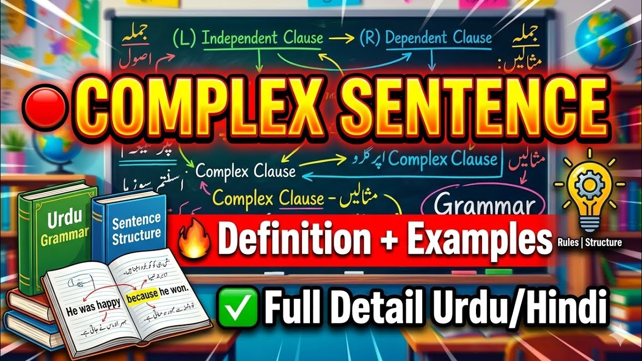 Complex Sentence||What is Complex Sentence||Definition of Complex Sentence||Examples Full detail