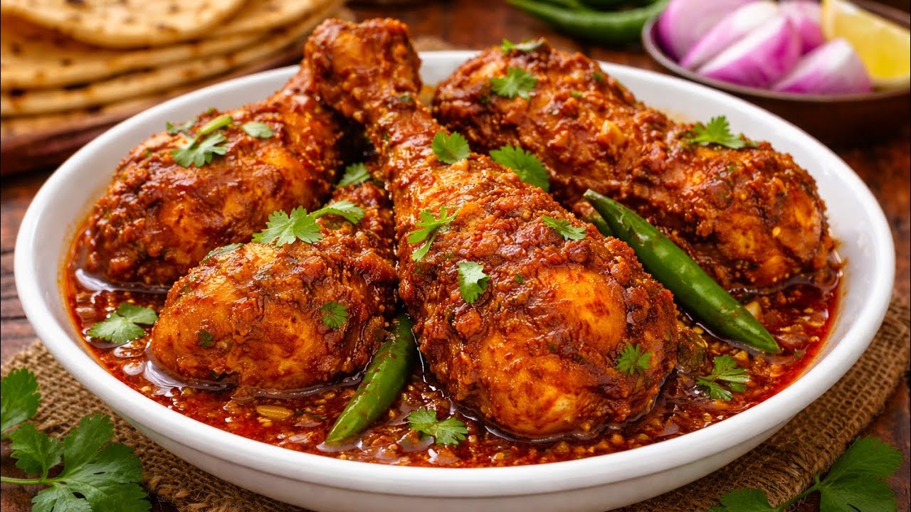 Quick And Easy Chicken Bhuna Masala Recipe In Just 30 Minutes | Dhaba-Style Chicken Bhuna Recipe |