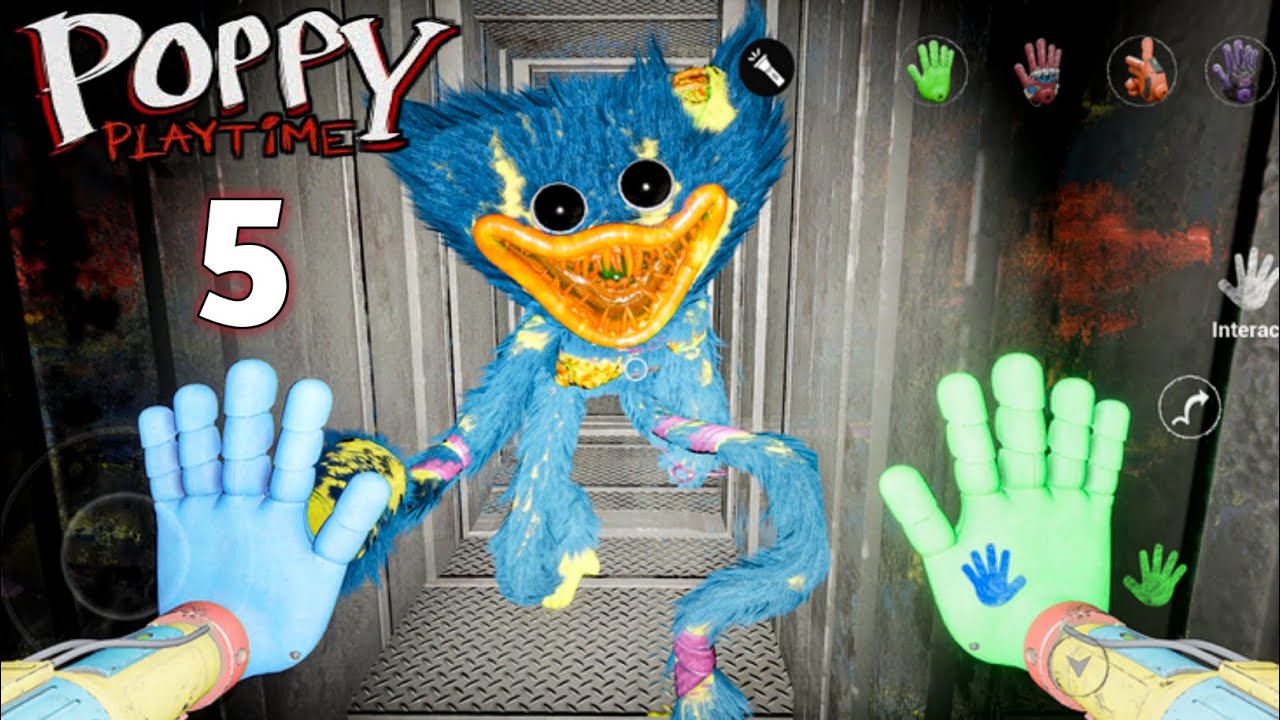 Huggy! Poppy Playtime Chapter 5 Android Gameplay Mobile Fanmade Walkthrough Download