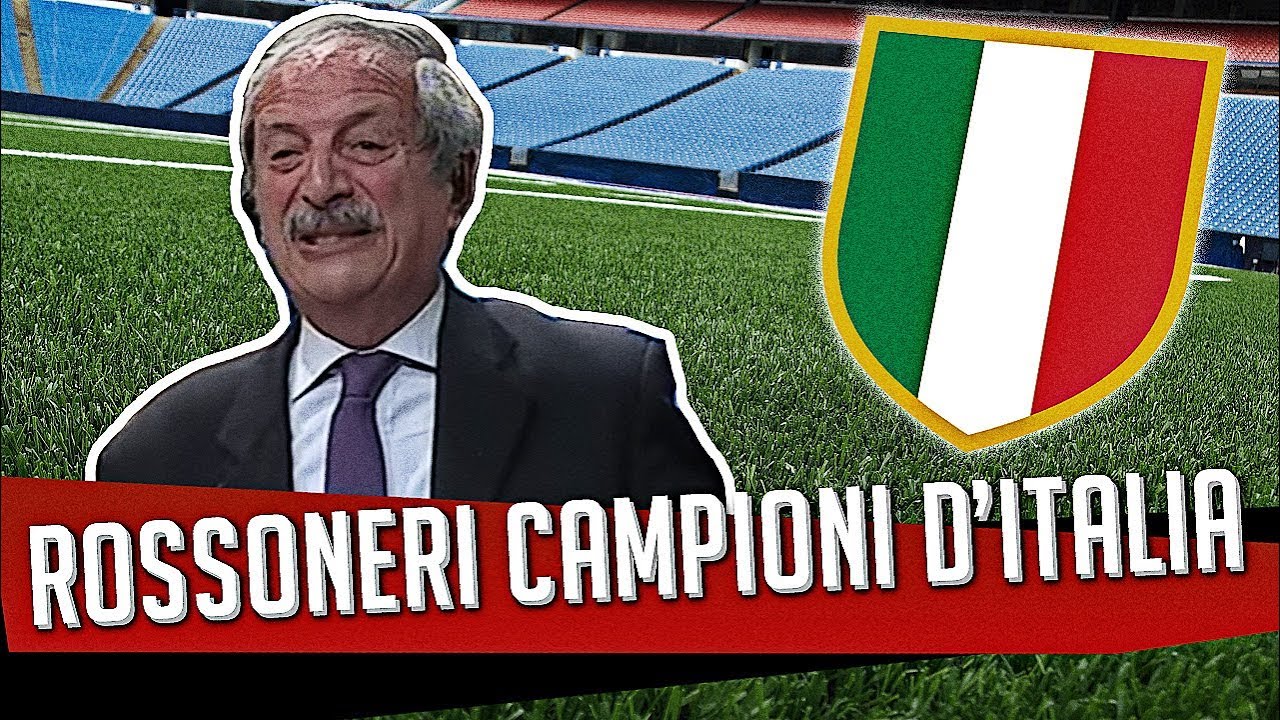 ROSSONERI CAMPIONI D'ITALIA