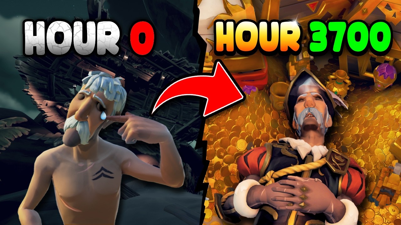 How a 3700 SOLO Player Goes from POOR to RICH (Sea Of Thieves)