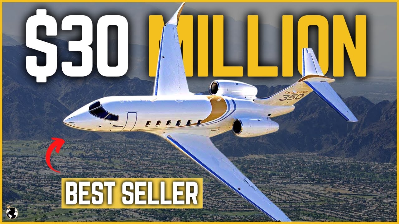 Внутри нового Bombardier Challenger 350 стоимостью 30 миллионов долларов