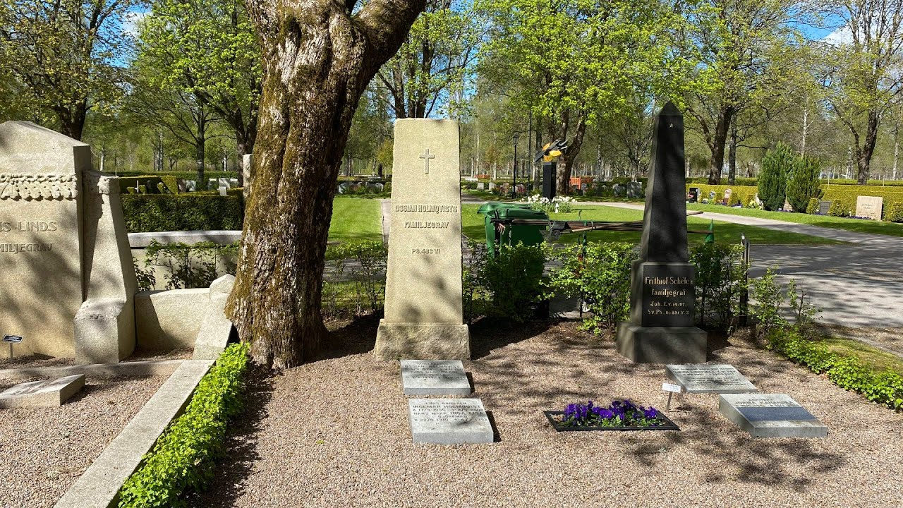 Värnamo Norra kyrkogård - Ossian Holmqvist