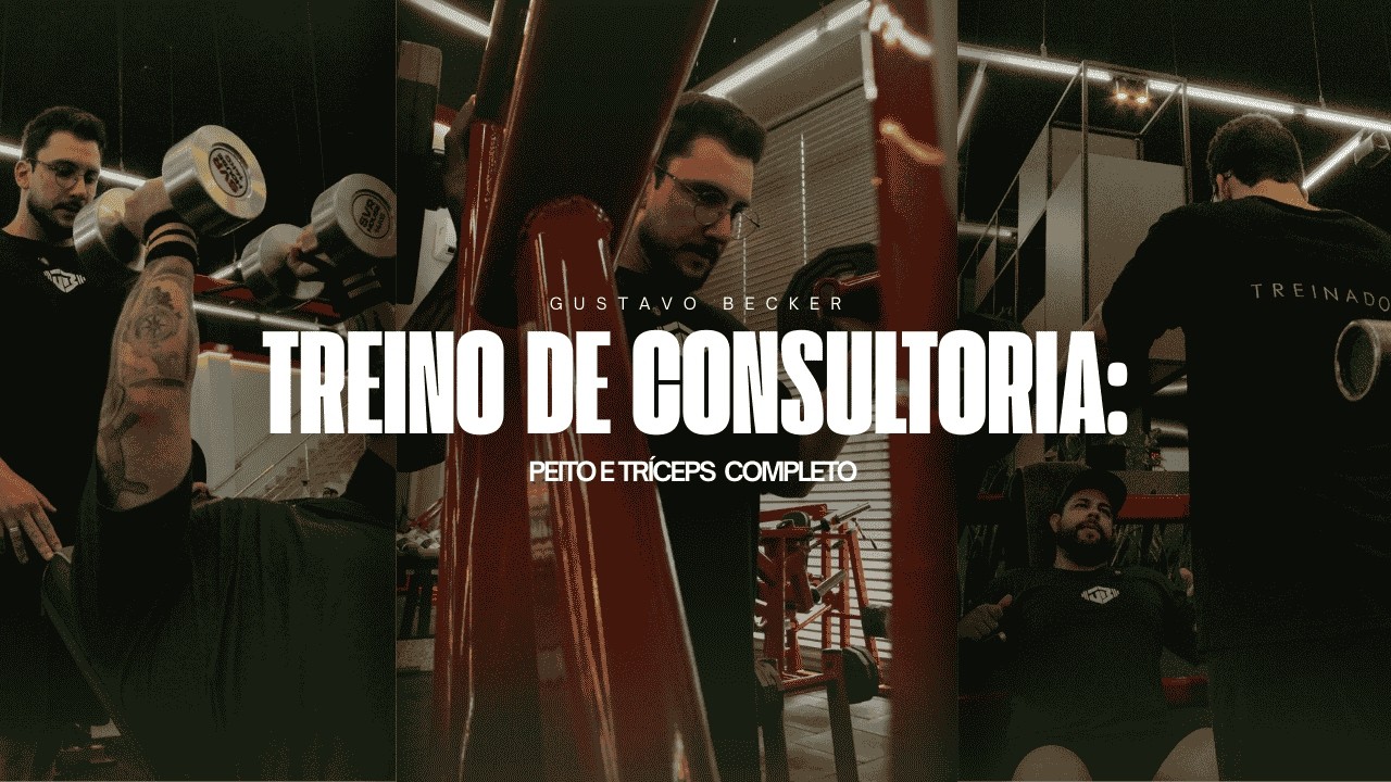 PRIMEIRO TREINO DE CONSULTORIA: ombro e tríceps com Maurício Milhano