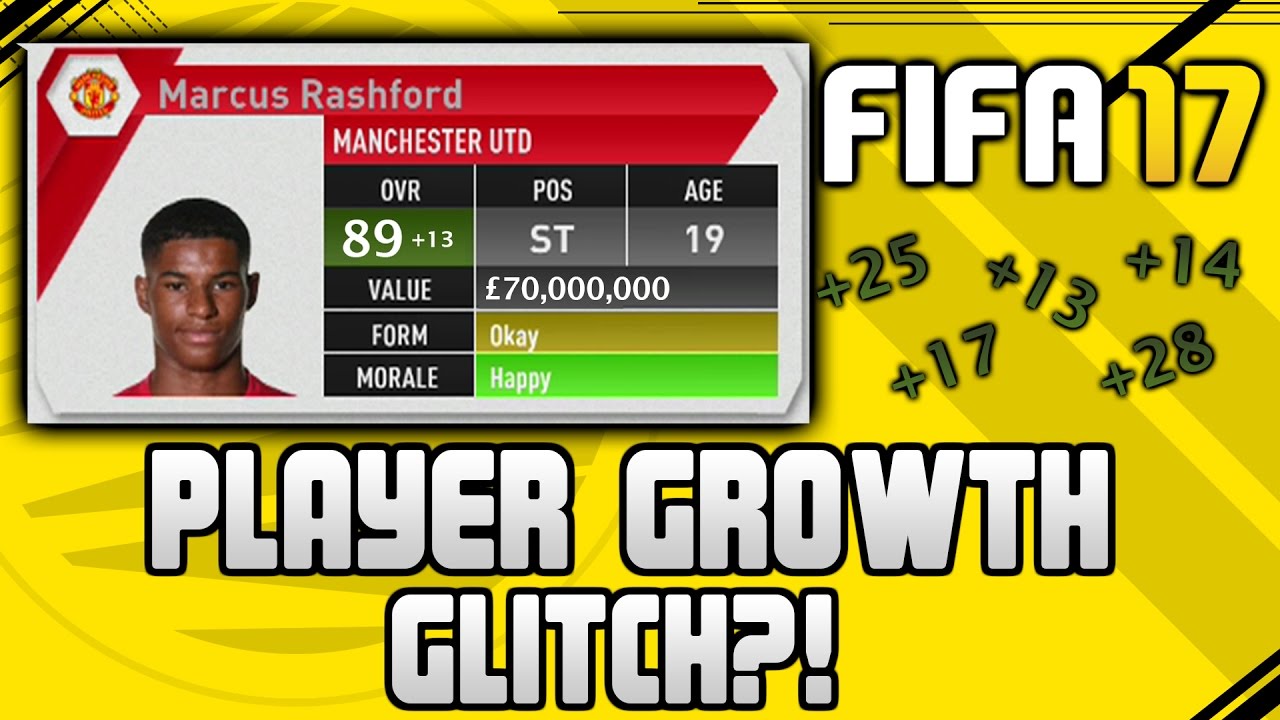 FIFA 17 PLAYER FAST GROWTH CHEAT (GLITCH?!) | FIFA 17 TIPS AND TRICKS!