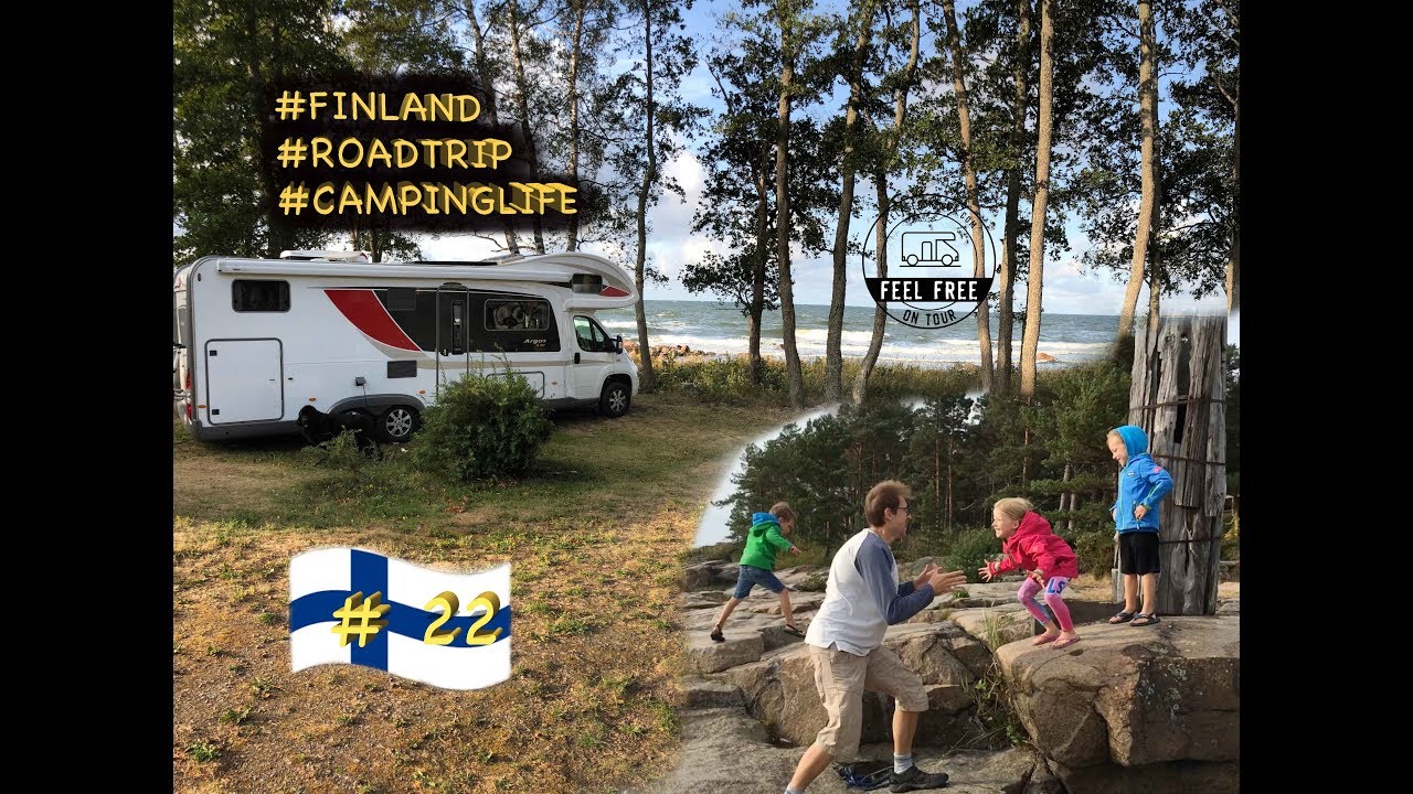Camping in Finnland ⛺️Meerblick CP: Siikaranta Camping - Finnland Wohnmobil Rundreise #22