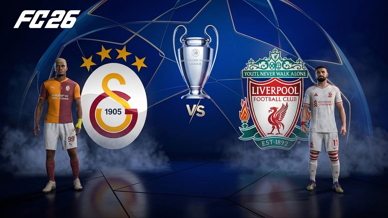 FC 26 - Galatasaray vs. Liverpool - UEFA Champions League 25/26 Gameplay