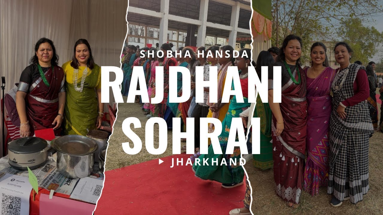 Rajdhani Sohrai | Ranchi | 31st january 2026 | Santhali vlog| First time setting Our stall