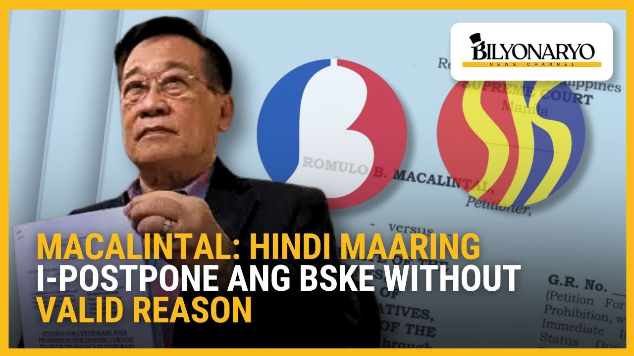Batas na nagpapaliban sa BSKE, pinade-deklarang unconstitutional | Agenda