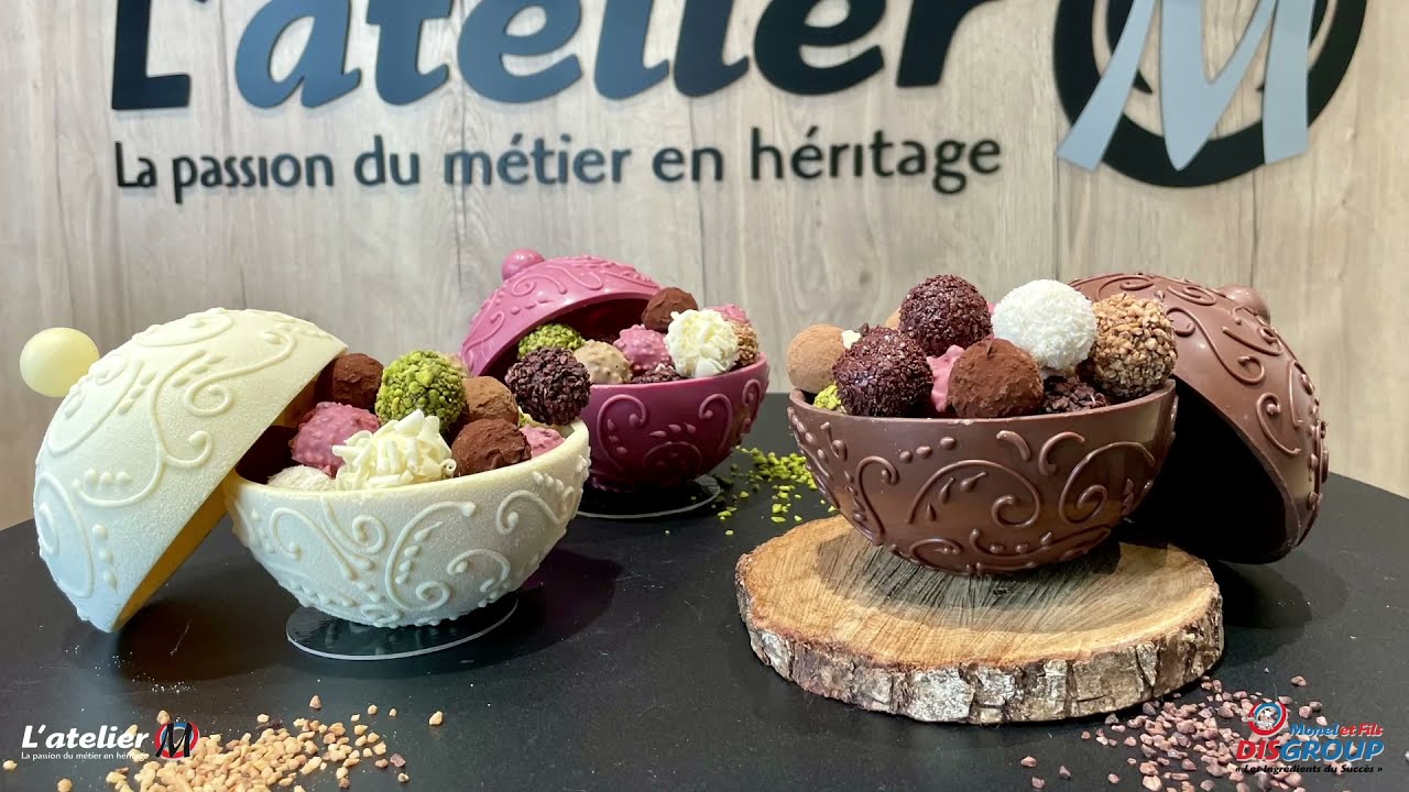 Boules truffes fantaisies - Atelier M et Cacao Barry - 2021