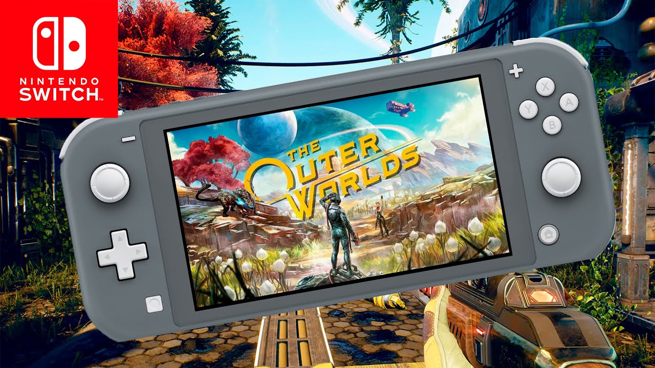The Outer Worlds Nintendo Switch Lite Gameplay