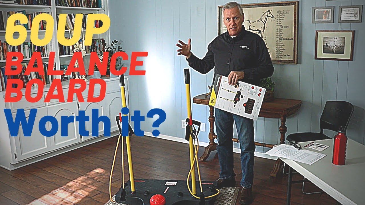 60uP Balance Board - Exercise Equipment Review for Older Adults
