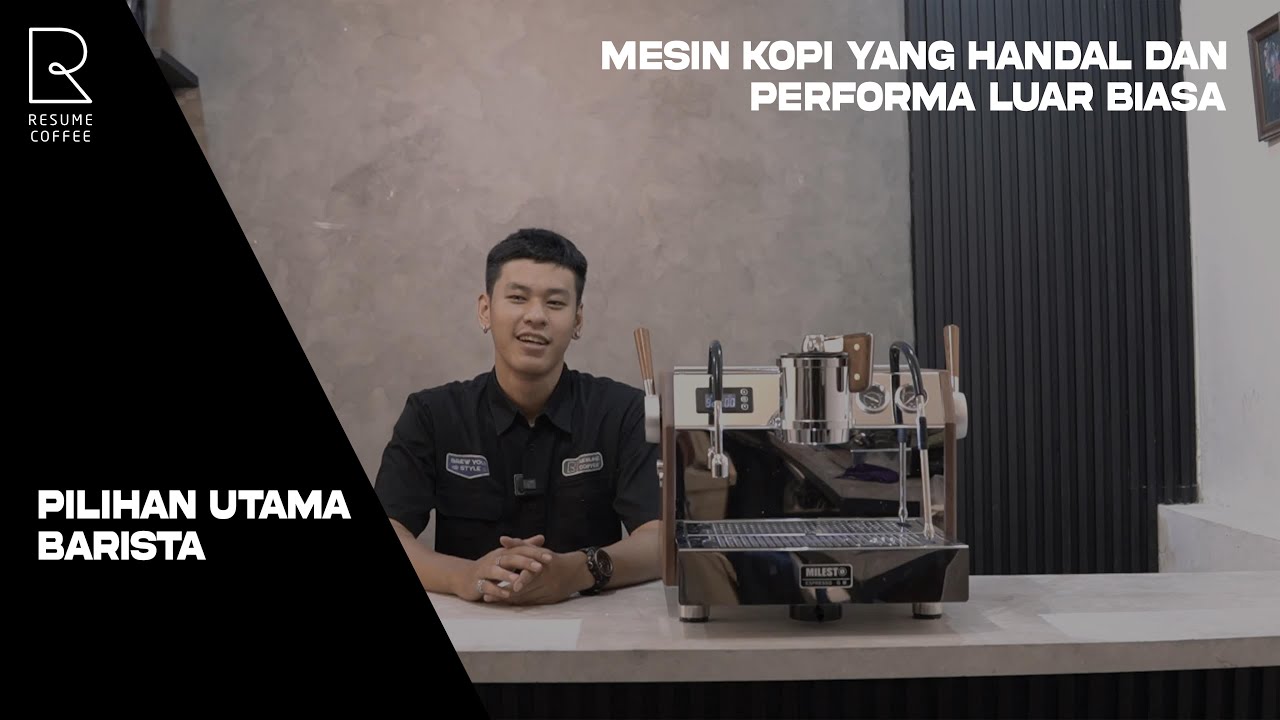Mengapa Milesto EM40 Menjadi Pilihan Utama Barista Profesional?