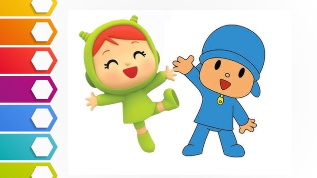 🥰😍Pocoyo drawing💖l easy pocoyo drawing for kids l pocoyo l drawing for kids 🥰l how to draw pocoyo❤💕💖