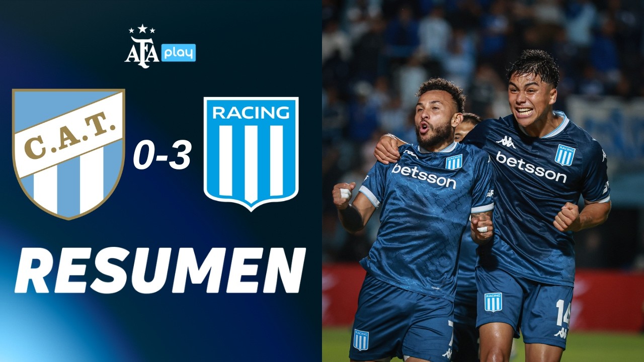 Atletico Tucuman 0 vs. 3 Racing Club | #TorneoApertura2026 | RESUMEN | Fecha 8