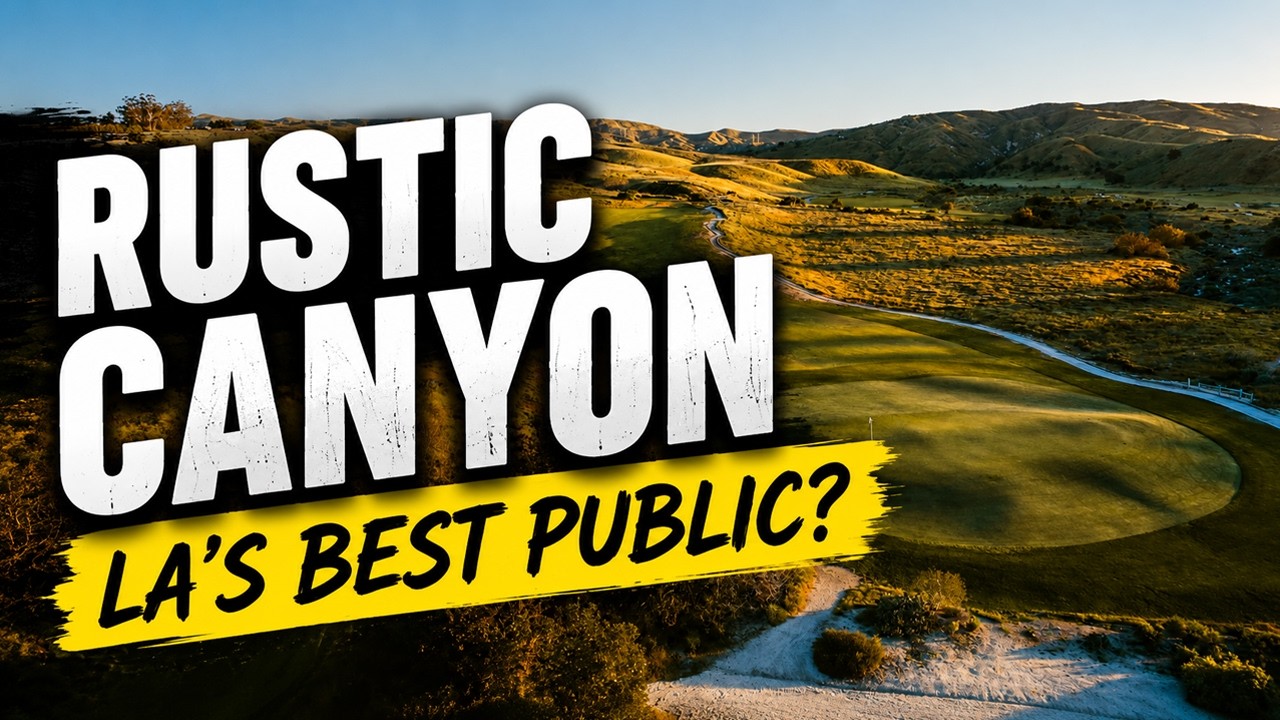 ALL 18 HOLES at LA's BEST Public Golf Course | Rustic Canyon Golf Vlog