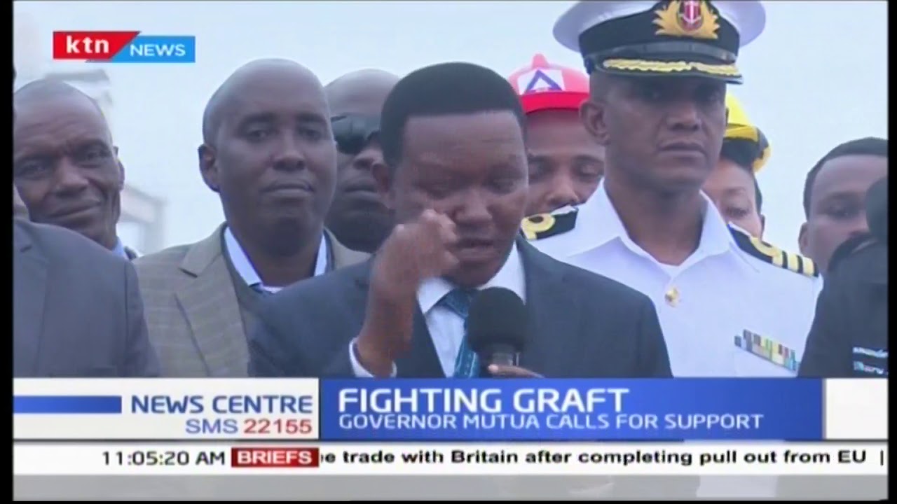 Governor Mutua on fighting graft