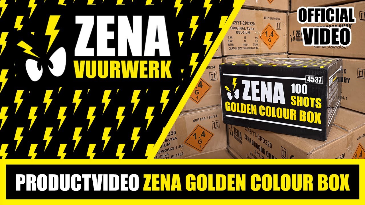 PRODUCT VIDEO | ZENA | ZENA GOLDEN COLOUR BOX | 4537
