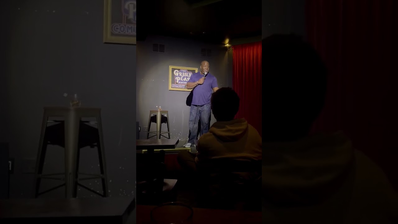 Amaru - LIVE - NY Grisley Pear #standupcomedy #jokes #humor #viral #funnyaf