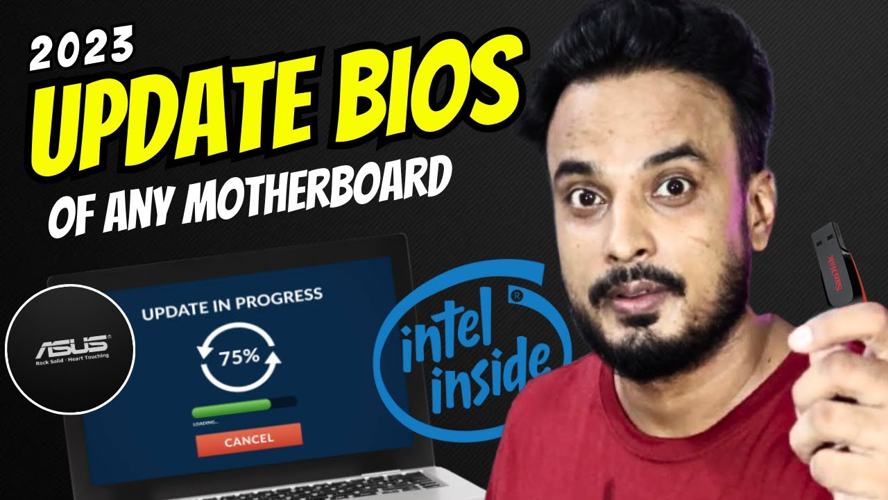 Update BIOS of Any PC/Laptop⚡️(ASUS, Gigabyte, MSI) FIX Game Crashing Problem 2023