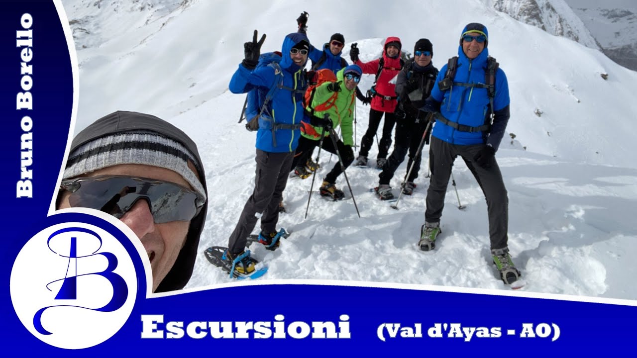 Colle Palasina | cresta per Punta Palasina | Rifugio ARP | Da Estoul con ciaspole (Val d'Ayas - AO)
