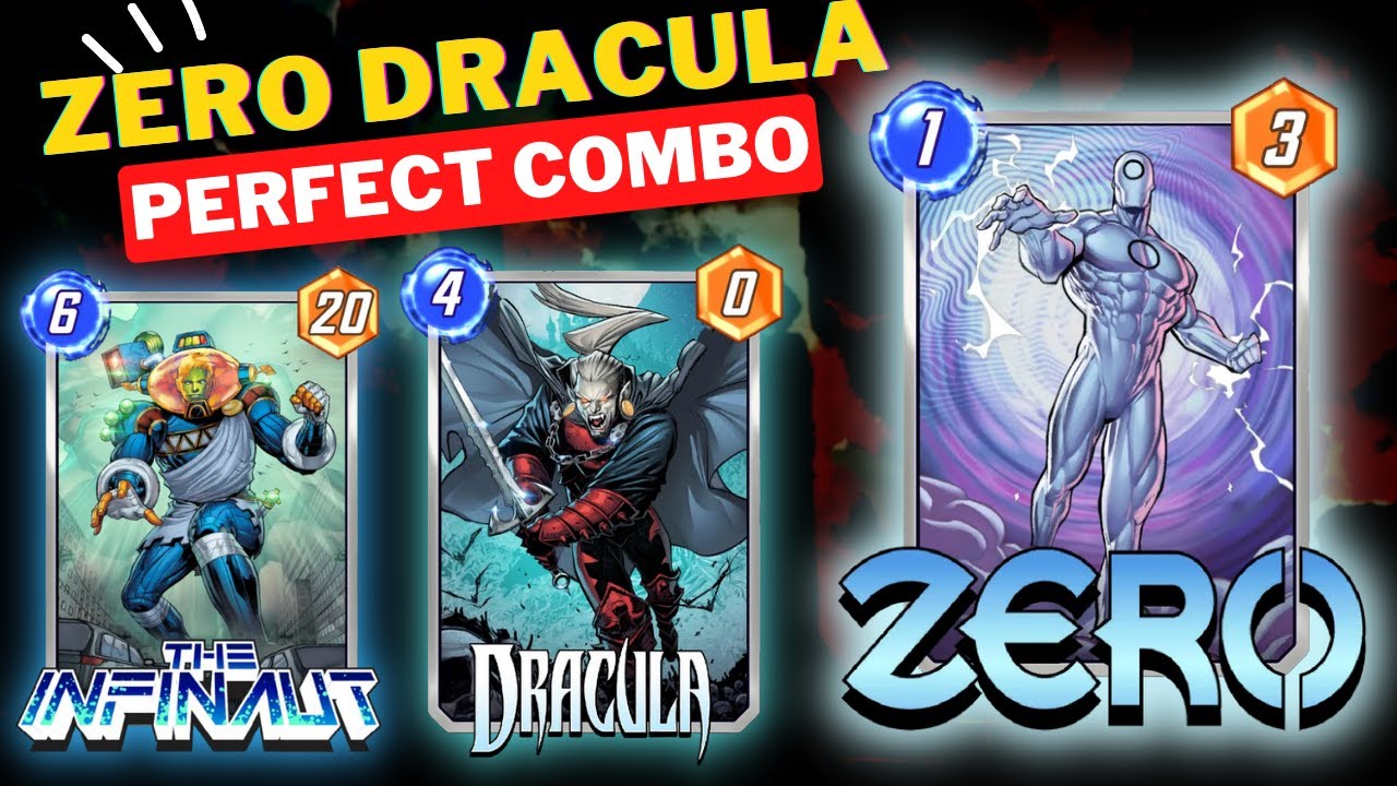 This Combo is PERFECT ! Zer0 Dracula Deck - Marvel Snap