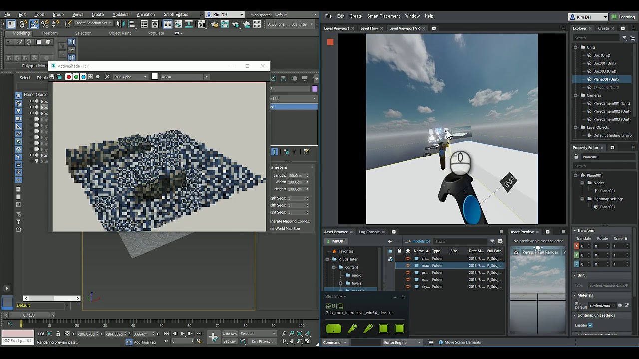 3ds Max + MAXtoA + interactive test