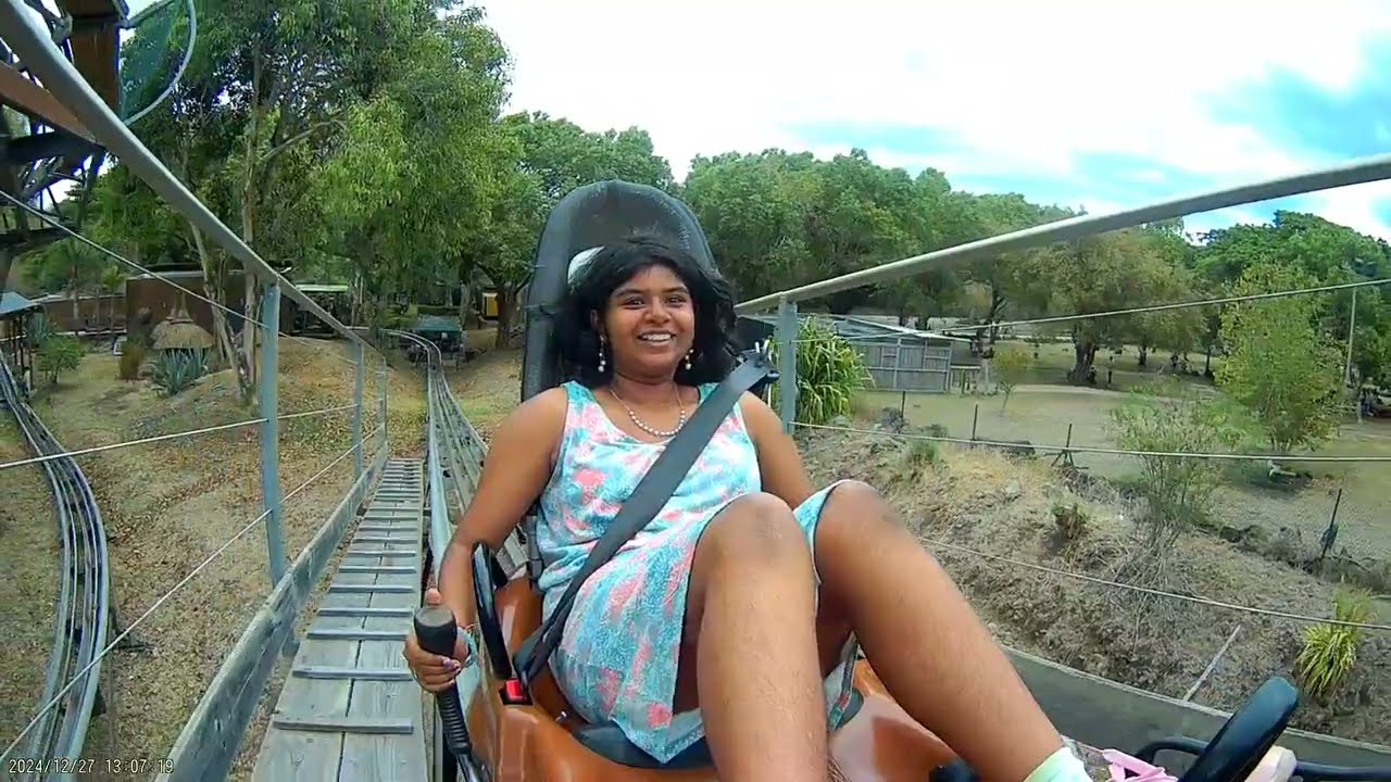 Barbie's Tulawaka Gold Coaster Casela (Roller Coaster Ride # 2)  , Mauritius