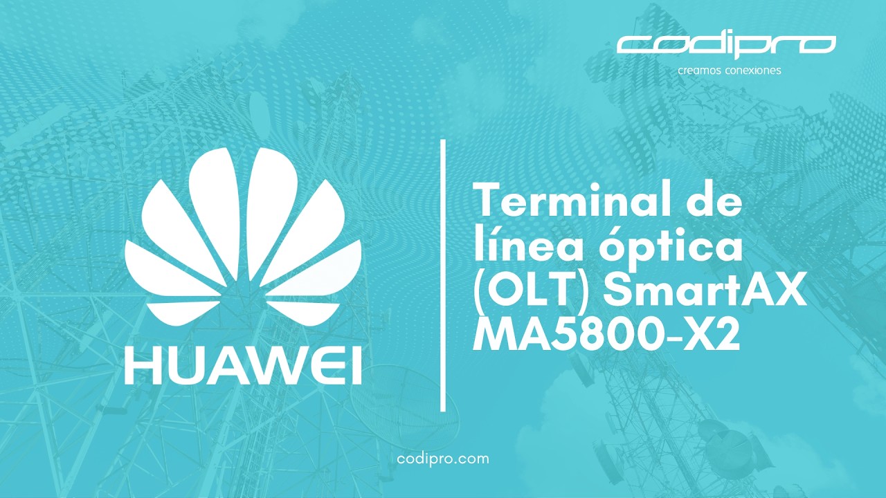 Terminal de l&iacute;nea &oacute;ptica (OLT) SmartAX MA5800-X2 de HUAWEI
