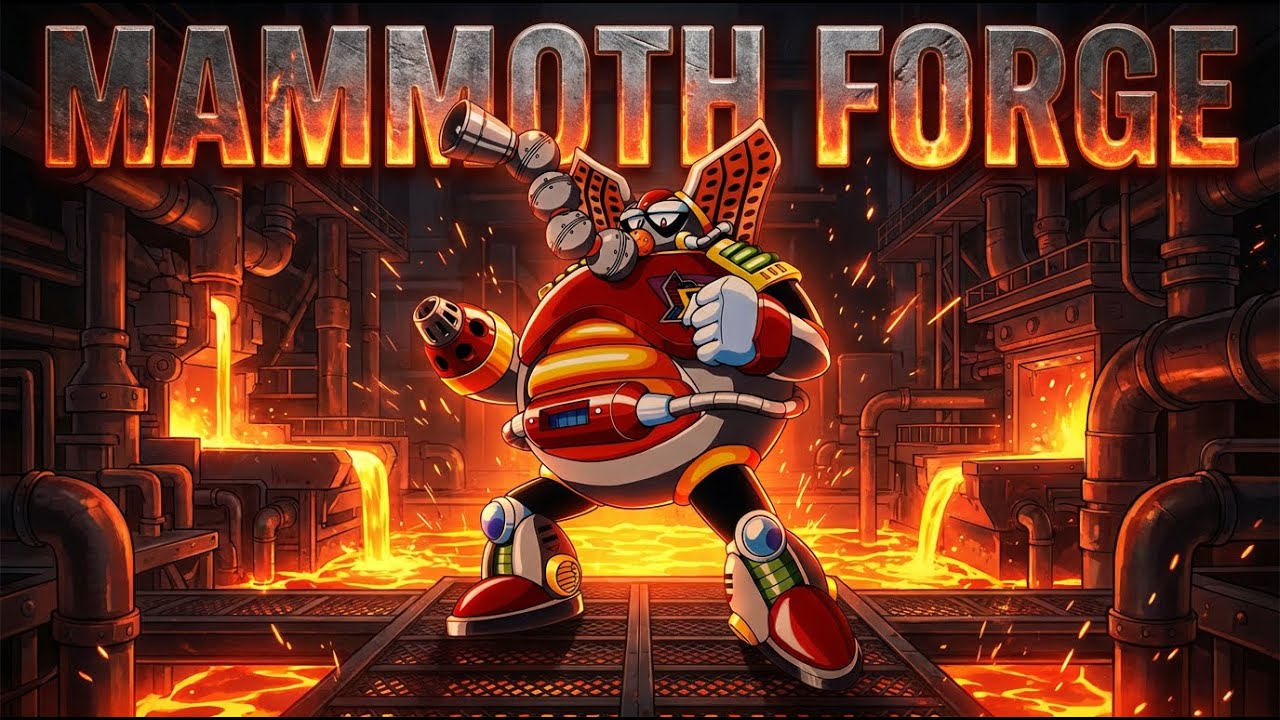 VØLTEKAS - Mammoth Forge | Flame Mammoth Stage Remix (Mega Man X)
