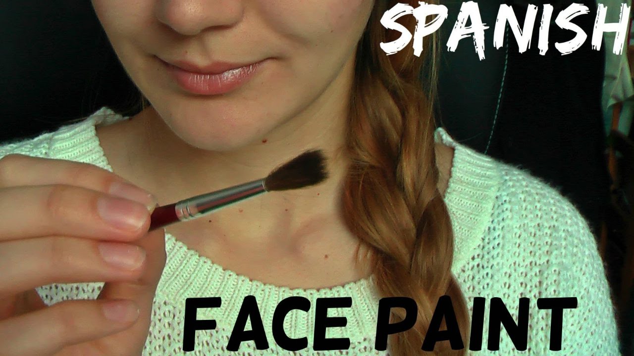 ASMR &hearts; Face Paint Role Play (Spanish)