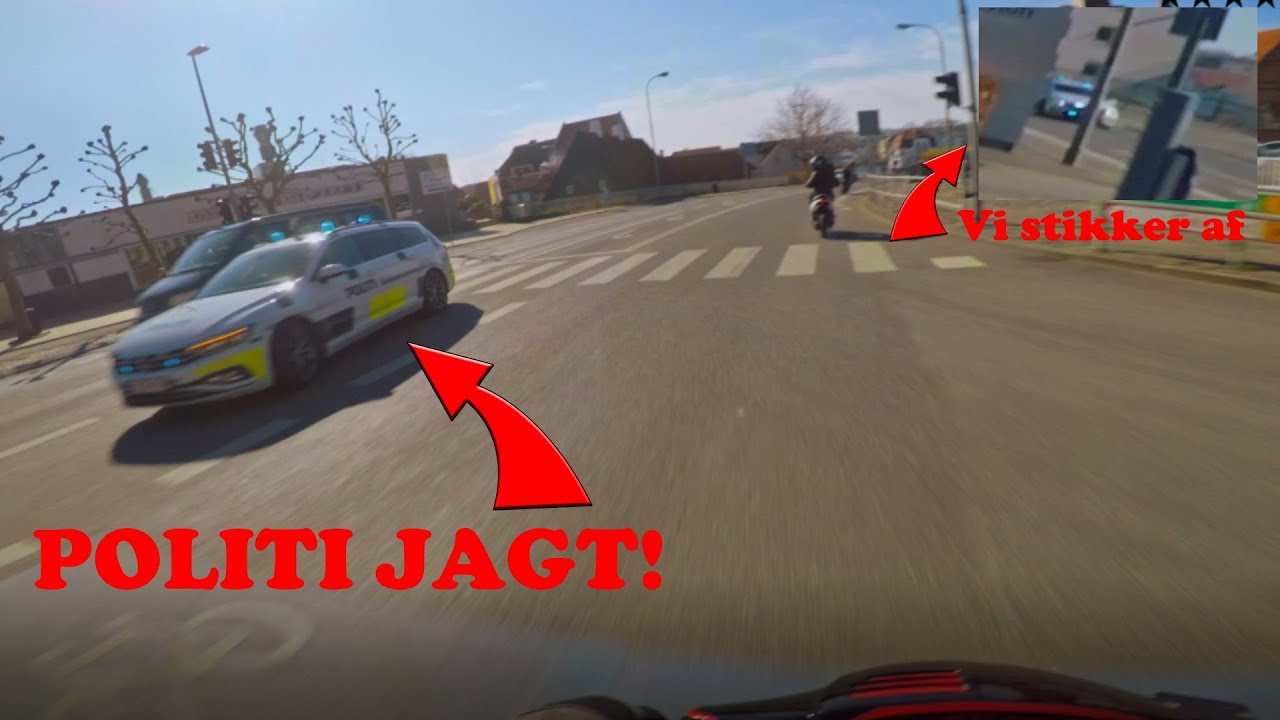 Scooter Vlog 10 - STIKKER AF FRA POLITIET PÅ JOG R OG HOT!
