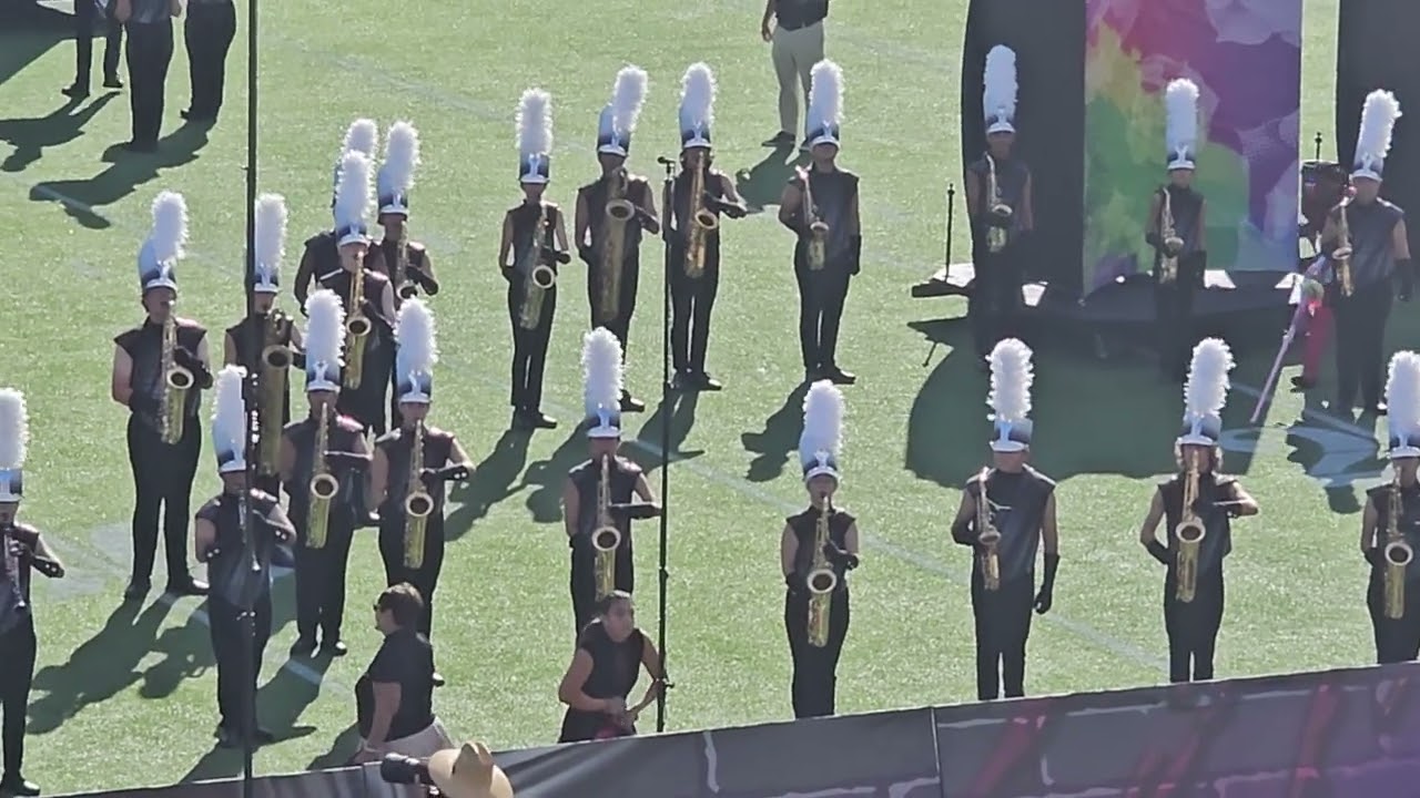 Timber Creek High School Regiment  at 2025 Bands of America, OrlandoN