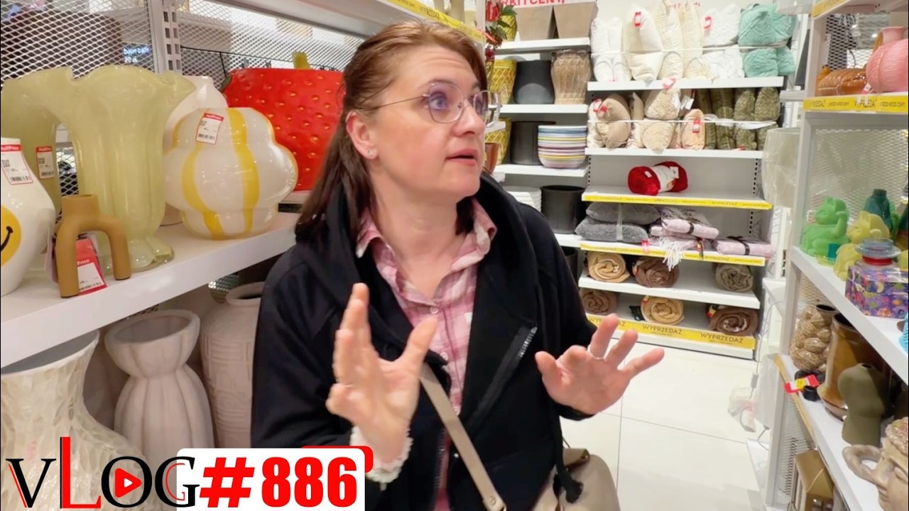 VLOG 886: Kupujemy nowe MEBLE I DEKORACJE do salonu 🛋️ Jedziemy na ZAKUPY 🛍️ | MARZENA I MAREK