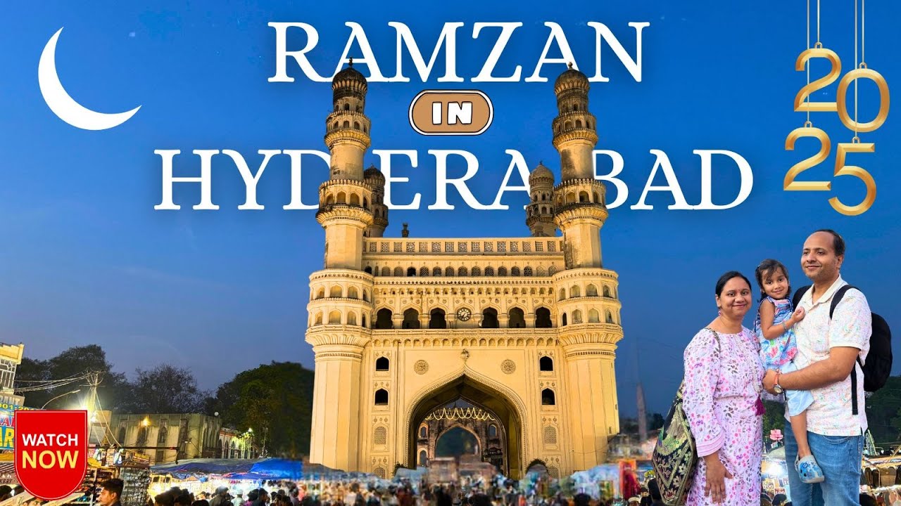 Ramzan Nights at Charminar! 🌙 Best Food, Shopping & Haleem | Hyderabad 2025