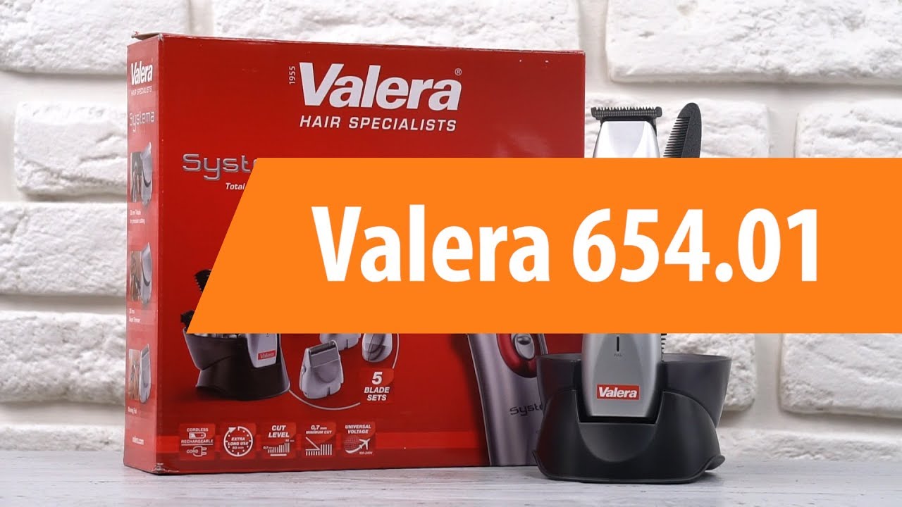Распаковка машинки для стрижки Valera 654.01 / Unboxing Valera 654.01