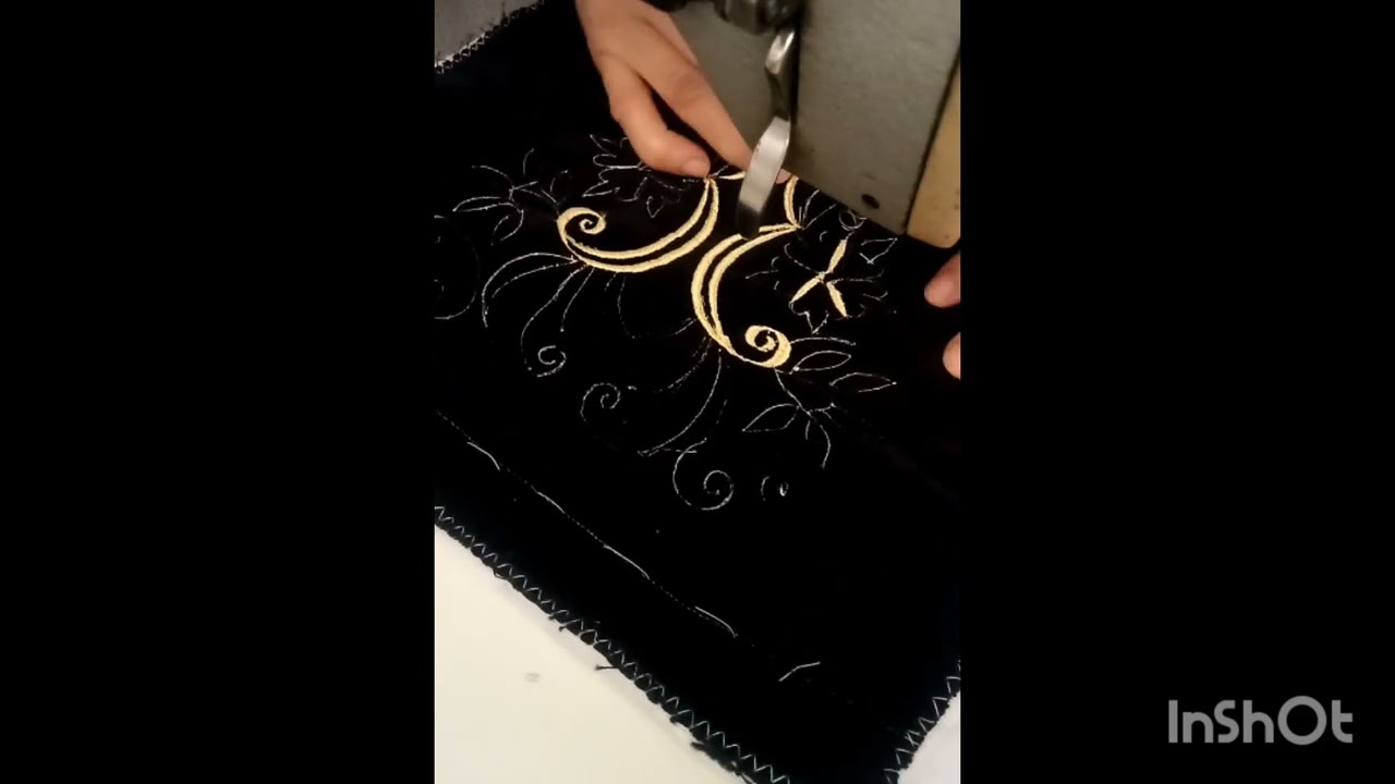 شوفوا. كي نزيتوا. خيط. الشعرة يطرز. بدون. انقطاع. بسهولة واتقان الصنعة همة. مع ام حسام