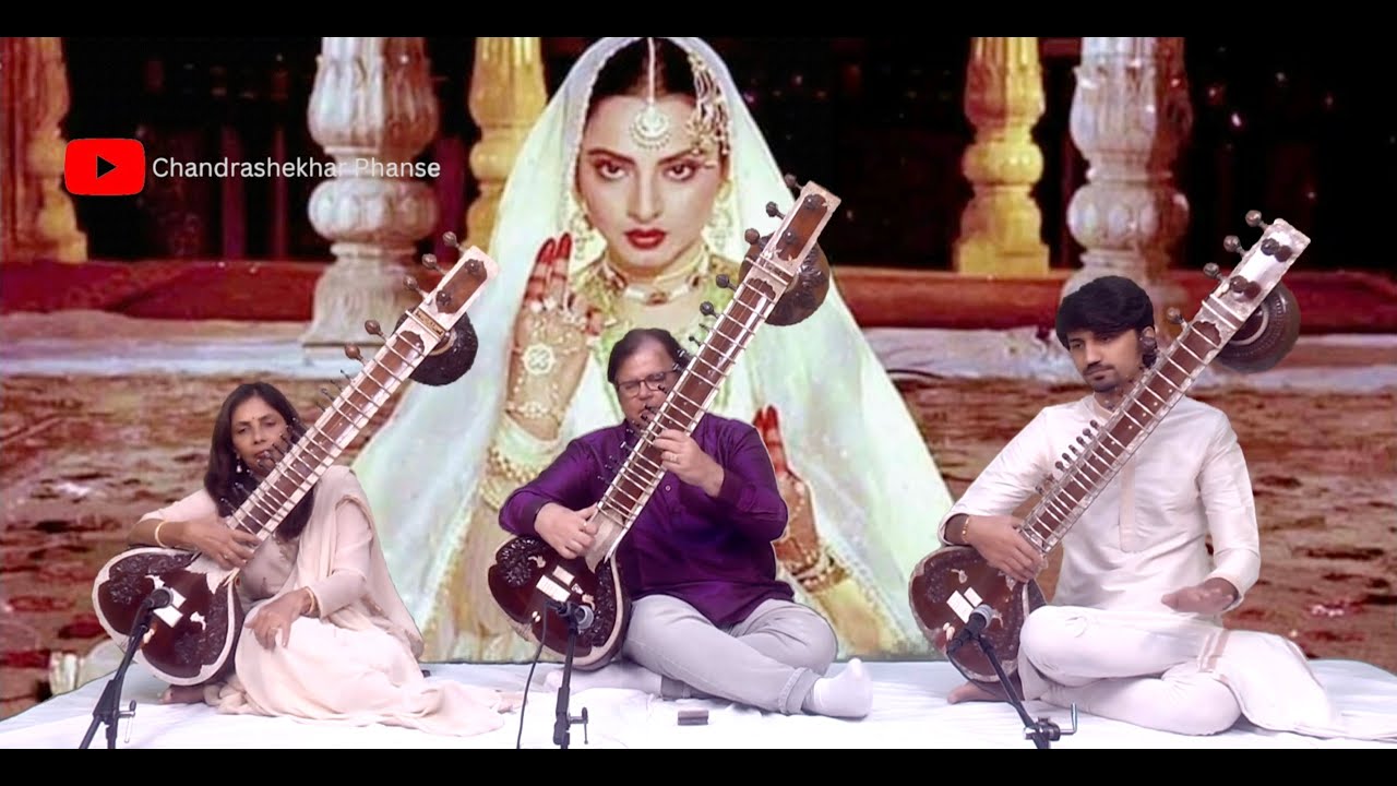 TRIVENI-  YEH HAI ASHA- DIL CHEEZ KYA HAI on the Sitar by Chandrashekhar Phanse and team