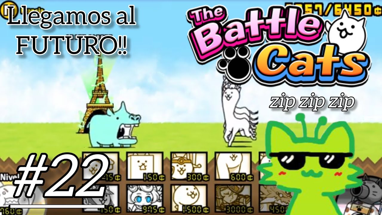 Iniciamos el Futuro | The Battle Cats #22 | HACIA EEL FUTURO [Tiempo de Gatos] | Dolphex