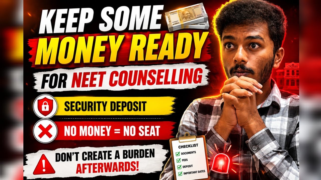 KEEP AMOUNT READY FOR NEET COUNSELLING - SECURITY DEPOSIT #keaneetcounselling #neetcounselling #kea
