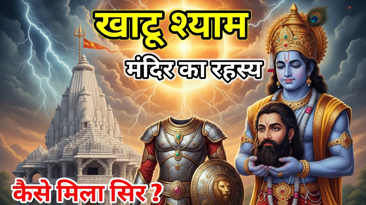 खाटू श्याम मंदिर का रहस्य | बरबरीक से खाटू श्याम तक | रहस्य और त्याग की अद्भुत कथा | Khatu Shayam 